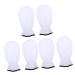 FRCOLOR 3 Pairs Exfoliating Hand Mask Fingerless Mittens Essential Oil Gloves Hydrating Gloves Hand Skin Repair Gloves Hands Moisturizing Gloves Miss Skin Care White Care Bag Flannel