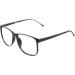 Shiratori Retro Round Nerd Blue Light Blocking Glasses - Bright Black - Buy Online on GoSupps.com