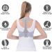 ZUIAI Adjustable Back Support Posture Orthotics Correction Belt Anti-Humpback Breathable (M) Medium Grey - Buy Online on GoSupps.com