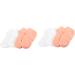 minkissy 4 Pairs Exfoliating Moisturizing Socks Cosmetic Moisturizing Socks Feet Care Socks Lotion Gloves Foot Covers Foot Spa Socks Moisture Socks Sleep Socks Miss Girl Sebs Socks - Buy Online on GoSupps.com