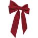 Red Velvet Hair Bow Clip - Large Satin Ribbon Barrette for Women - Party Hair Accessory (1 Count) - Buy Online on GoSupps.com