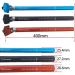 Teyssor Black Bike Seatpost 25.4mm - 400mm Adjustable for MTB BMX Road Mountain Bikes - Buy Online on GoSupps.com