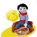 T2Y Cowboy Rider Dog Costume - Halloween Knight Style Clothes for Medium and Large Dogs with Doll and Hat - Buy Online on GoSupps.com