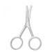 Yutoner Premium Manicure Scissors - Stainless Steel Beauty Grooming Shears for Nail, Eyebrow, and More (Silver 4 Inch) - Buy Online on GoSupps.com