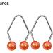 miduoidn Smiling Refinement Cheeks Dimples Maker Beads for Women and Girls Strong and Effective Metal Natural Dimples Maker Orange - Buy Online on GoSupps.com