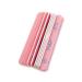 Premium Pink Nail Files and Buffers 7 Inches Long 12 Pack - Washable Emery Boards 280/320 Grit - Light Pink Design - Buy Online on GoSupps.com
