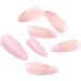 French False Nails Pink Heart Press on Nails Ballerina Acrylic Stick on Nails Almond Fake Nails 24pcs for Women and Girls (Color : Pink Size : Hearts) - Buy Online on GoSupps.com