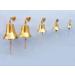 Hanging Ship's Bell Size: 6" H x 4" W x 4" D  Finish: Brass - Buy Online on GoSupps.com
