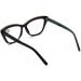 Tayaar Retro Cateye Blue Light Blocking Glasses for Women | PC Large Frame Color Block Design | HD Lens Readers 3.5x - Black & Dark Green - Buy Online on GoSupps.com