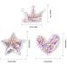 volumoon 15 Pcs Girls Hair Clips Star/Crown/Heart Shaped HairPins Sparkly Cute Hair Clips Colourful Sequin Hair Clips Non-Slip Kids Hair Barrettes for Girls Women Kids Fine Hair Thick Hair - Buy Online on GoSupps.com