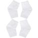 Housoutil 6 Pairs Spa Socks for Dry Feet Toeless Spa Socks Feet Cracked Socks Feet Care Socks Heel Sleeves Protectors Spa Gel Socks Gel Lined Socks Women's Anti Cracked Feet White Heel Socks - Buy Online on GoSupps.com