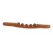 Fomiyes scratching stick wooden stick roller stick massage roller made of wood trigger point massage device -Massage back massage made of wood muscle massage roller Massage tab ornaments beech meridian brown 36x2.5cm