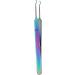 Stainless Steel Luxury Twilight Curved Eyelash Tweezers | High-Precision Manicure & Eyebrow Tools - Buy Online on GoSupps.com