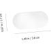 COHEALI 60pcs Elf Ear Stickers - Silicone Vertical Ear Tape for Small Face Orthotics - Transparent 3.7x1.6cm - Buy Online on GoSupps.com