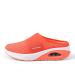 Horblux Womens Air Cushion Slip-On Walking Shoes Orthopedic Diabetic Sandals with Arch Support 6 Orangge