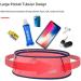 AONIJIE Hydration Running Belt with 250ml Water Bottle - Lightweight & BPA-Free - Blue (M/L) - Buy Online on GoSupps.com