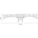 Baluue 20 Pcs Eyebrow Design Ruler Microblading Adhesive Eyebrow Sticker Eyebrow Ruler Tool White Plastic 22x5cmx2pcs Whitex2pcs - Buy Online on GoSupps.com