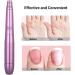 Oladfiop Electric Nail File Kit Protable Nail Drill Electric Manicure Tools for Home Use DIY Nail Art Nail Salon Silver - Buy Online on GoSupps.com