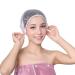 100 PCS Disposable Shower Cap - Clear Waterproof Hair Head Bath Caps - Cover for Women  Kids  Girls - Home Use  Travel Spa  Hotel  and Hair Salon