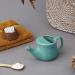 Ancient Impex Ceramic Neti Pot Spill Proof with 5 Sachets Neti Salt - Turquoise Holds 400 ML (13.5 FL Oz) - Buy Online on GoSupps.com