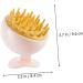 Combined 3 Silicone Shampoo Brushes for Scalp Massage - Hair Peeling & Care | International Shipping - Buy Online on GoSupps.com