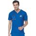 KOI Jason Men's Scrub Top - 4 Pockets, Pen Slot, Large, Navy - Buy Online on GoSupps.com