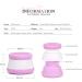 Travel Containers for Toiletries 4pcs 20ml Portable Silicone Cream Jars Leak-proof Small Size Bottles Multi-function Travel Pots for Cosmetic Makeup Face Body Hand Cream Powder and Lotions BPA Free - Buy Online on GoSupps.com
