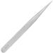 Eyelash Extension Tool | Professional False Eyelash Curler & Tweezer | Straight Tweezer LD-03 Silver for Eye Makeup - Buy Online on GoSupps.com