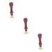 Beatifufu 3 Pcs Dispensing Plate Tool Powder Cosmetic Stamper Makeup Gadgets Pressed Seal Copper Copper Head