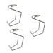 Minkissy 3 pieces Double Razor Stand Razi brush Rack Razen brush Stand men shaver stand Safety razor stand kicking rapid razor brackets brackets rack set iron