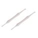 Ruilogod Plastic Ear Care Double Side Spiral Design Earpick Earwax Remover Curette Cleaner 2pcs (id: d33 e58 2d4 e56 a2b