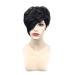 Lovel Conductor Black Short-Haired Wigs | Natural-Looking Synthetic Hair Full Wigs for Women | Warm Half Wigs - Shop Internationally - Buy Online on GoSupps.com