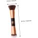 Beavorty 1Pc Double-ended makeup brush Beauty dual ended brush for makeup small blush brush liquid foundation brush Professional Makeup Brush highlight artificial fiber Kira travel - Buy Online on GoSupps.com