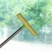 ITTAHO 2-in-1 Multi-Use Window Squeegee with Extension Pole - Long Handle for Gas Stations, Glass Showers, and Outdoor High Window Cleaning - Buy Online on GoSupps.com