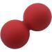 Gatuida Massage Ball - Full Body Mobility & Foot Pain Relief | Silicone Peanut Yoga Roller for Self-Massage - Red - Buy Online on GoSupps.com