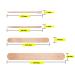 DOSIMIIN 4 Style Wooden Waxing Sticks 300 Pack - Hair Removal Applicator Spatulas for Brazilian Waxing & Eyebrow - Assorted Sizes for Small to Large Areas - Buy Online on GoSupps.com