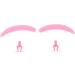 Silicone Washable Reusable Eyelash Separator Tool for Lash Extension Assistance in Separating Eyelashes with Better Effect of Thicker and Longer Lashes (Rose) - Buy Online on GoSupps.com