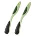 Minkissy 2-Piece Foot File Callus Remover Set - Retro Pedicure Scraper for Wet & Dry Feet (Green) - Best Dead Skin Remover for Smooth Feet - Buy Online on GoSupps.com