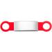Personalized Silicone Dog ID Tags - 2 Pack Engraved Pet Tags for Dogs & Cats - Custom Red S - Buy Online on GoSupps.com