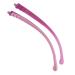 Dookaa glasses brackets glasses brackets glasses brackets 1 pair of purple pink silicone material glasses replacement brackets glasses plastic frame for children