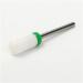 Electric Nail Grinding Head Drill Bit Ceramic Round White Nail Drill Bit - Buy Online on GoSupps.com