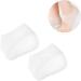SUPVOX Height Increase Insoles - 4cm Silicone Heel Lift Pads for Women Men - White - Buy Online on GoSupps.com