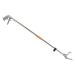 Snake Tongs Foldable Self Lockable Reptile Grabber Stainless Steel Snake Grabber Snake Catcher Rattle Wide Jaw Handling Tool for Reptile Catcher Tool Snake Catching