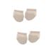 FRCOLOR 2 Pairs Forefoot Pads Peep Heel Toe Socks Thumb Protector Silicone Forefoot Pad High Heel Foot Pads Metatarsal Foot Pads Jazz Shoes Dance Paw Foot Protector Care Tap Shoes Women's