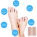 Gel Toe Caps - 12 Piece Toe Protectors for Women - Prevent Bunions, Hammertoes, Calluses, Corns, Blisters - Fabric Toe Tubes with Covers (0.79 Inch Diameter) - Buy Online on GoSupps.com