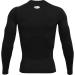 Under Armour Men's HeatGear Compression Long-Sleeve T-Shirt Black/Steel - Size Medium - Buy Online on GoSupps.com