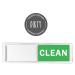 Evvmnaks Set of 2 Dishwasher Magnets Stickers - Clean or Dirty Indicator - Only Position Change When Pressed On Do Not Dishes
