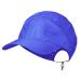 Men Running Cap Water Resistant Womens Breathable Ultralight Cap Reflective Quick Dry Sport Hat Blue