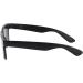 Super Dark Black Lens Sunglasses | UV Protection | Classic 80s Shades for Migraine Sensitive Eyes | Matte Black - Shop Now - Buy Online on GoSupps.com