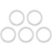 Jerliflyer 20-Piece Baby Pacifier Set | Safe Silicone O-Rings & Clips | Transparent Gift for Infants - Buy Online on GoSupps.com